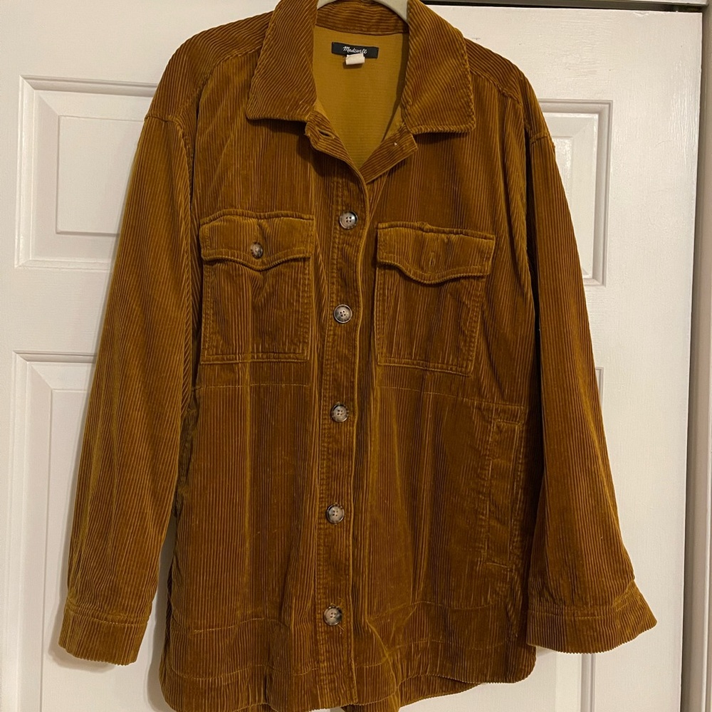 Madewell York Corduroy Shirt-Jacket